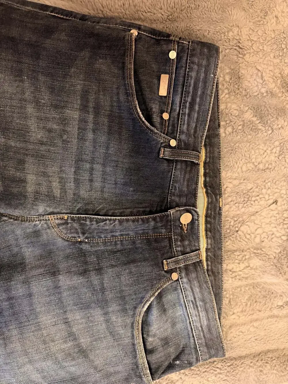 BOSS Hugo Boss IOWA Regular Fit Jeans Size 34x34 - Picture 2 of 6
